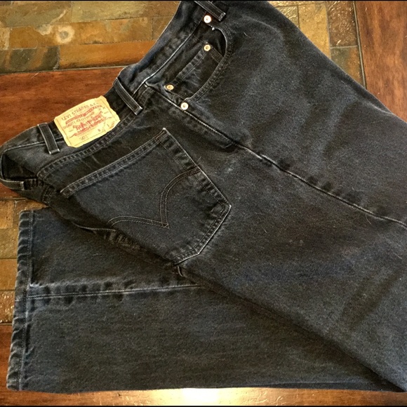 Jeans | Levis 5 Black Mens Jeans Size 